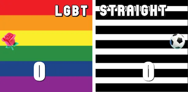 LGBT VS STRAIGHT TikGame screenshot 0