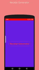 Receipt Generator screenshot 0