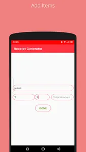 Receipt Generator screenshot 3