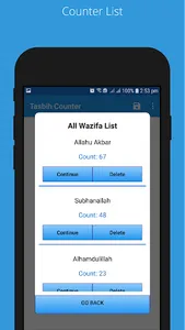 Tasbih(Tasbeeh) Digital Counte screenshot 2