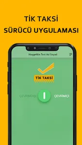 Tik Taksi Sürücü screenshot 0