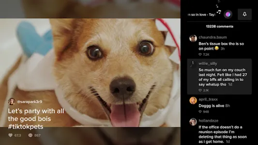 TikTok for Android TV screenshot 2