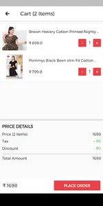 Ajva Nighties screenshot 1