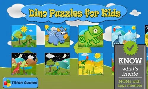 Dino Puzzle Kids Dinosaur Game screenshot 5