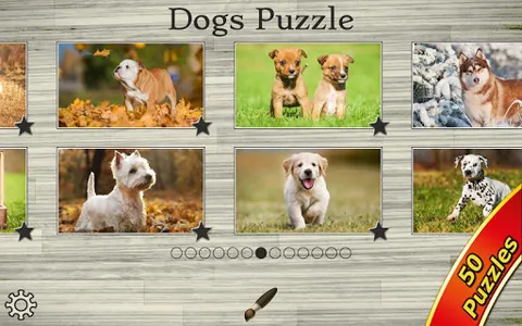 Dog Jigsaw Puzzle Family Games screenshot 1