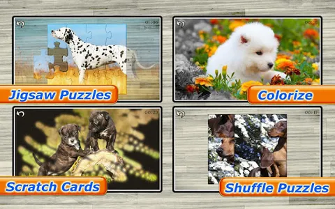 Dog Jigsaw Puzzle Family Games screenshot 12