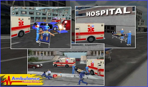 Ambulance Rescue Driver 2017 screenshot 7