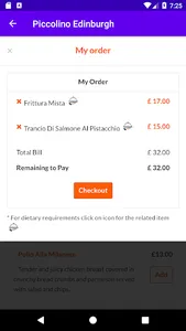 Piccolino Edinburgh screenshot 0