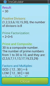 Calculator -- Time, GCD, LCM screenshot 0