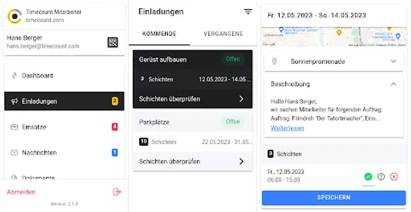 Timecount Mitarbeiter screenshot 10