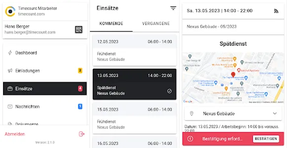 Timecount Mitarbeiter screenshot 11