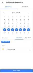 Timecount Mitarbeiter screenshot 3