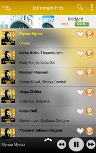 D.Imman Hits screenshot 1