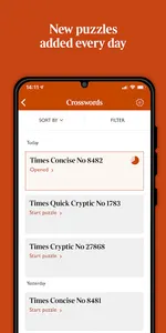 Times of London Puzzles screenshot 1