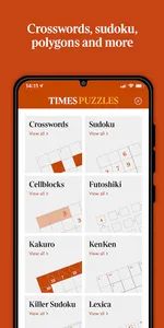 Times of London Puzzles screenshot 2