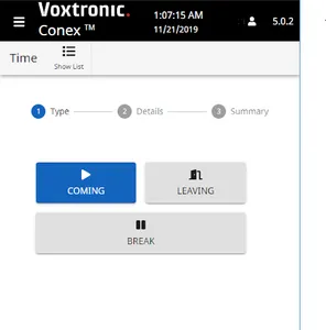 Conex Time screenshot 0
