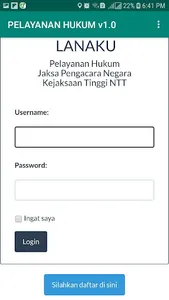 LANAKU - KEJATI NTT screenshot 1