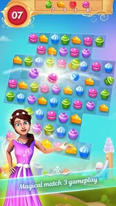 Cupcake Match 3 - Puzzle Game screenshot 7