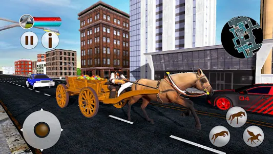 Flying Horse Taxi Transport screenshot 9