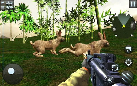 Rabbit Game Sniper Shooting screenshot 5