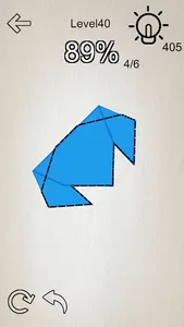 Paper Fold Puzzle screenshot 1