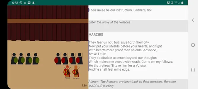 Coriolanus by William Shakespe screenshot 1