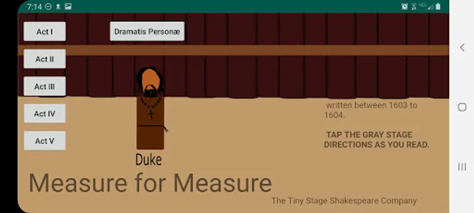 Measure for Measure by William screenshot 1