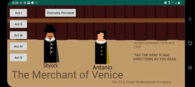 The Merchant of Venice by Will screenshot 0