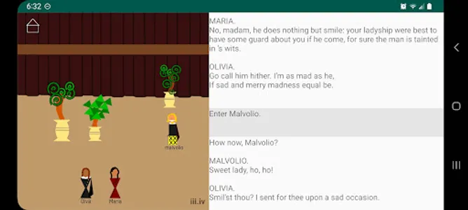 Twelfth Night, by Shakespeare screenshot 5