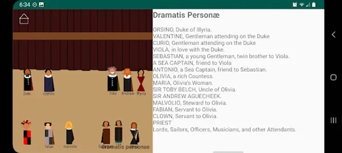 Twelfth Night, by Shakespeare screenshot 7