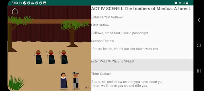 Two Gentlemen of Verona by WS screenshot 3