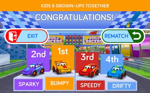 World Racers family board game screenshot 4