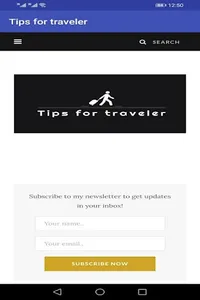 Tips For Traveler screenshot 0