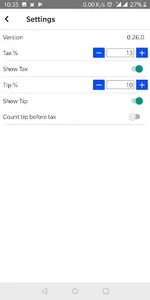Tip & Split bill screenshot 2