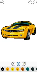 Pixel Car Color by Number screenshot 15