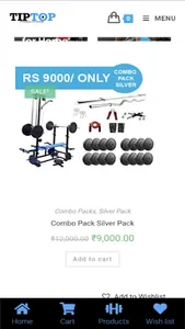 Tip Top  Fitness Hub screenshot 1
