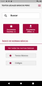 Textos Legales Básicos Perú screenshot 1