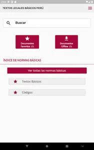 Textos Legales Básicos Perú screenshot 6