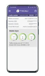 MyTiscali screenshot 0