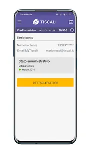 MyTiscali screenshot 5
