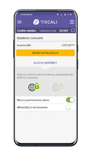 MyTiscali screenshot 6