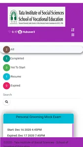 TISS SVE EXAM APP screenshot 1