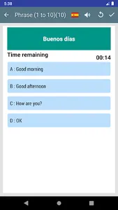 Common Spanish phrases screenshot 4