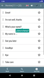 Common Spanish phrases screenshot 6