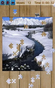 Snow Landscape Jigsaw Puzzles screenshot 5