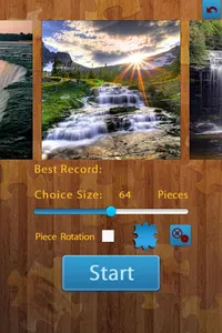 Waterfall Jigsaw Puzzles screenshot 0