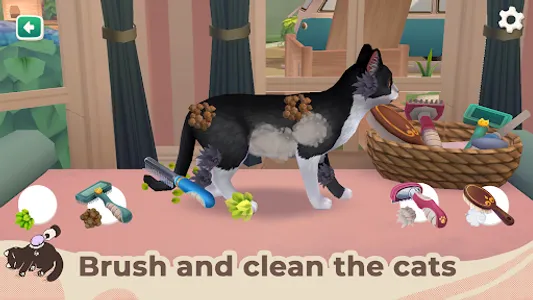 Cat Rescue Story: pets home screenshot 1