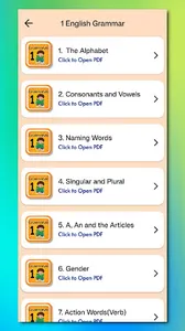 Class 1 English Grammar Book screenshot 9