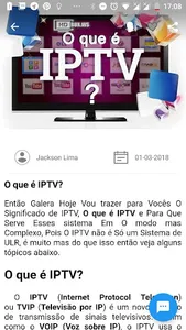 Mundo IPTV - Tudo sobre IPTV screenshot 1