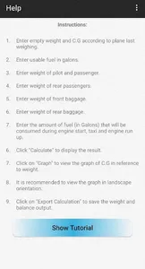 Cessna 172 Weight and Balance screenshot 22